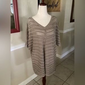 Chico’s Open Weave Top